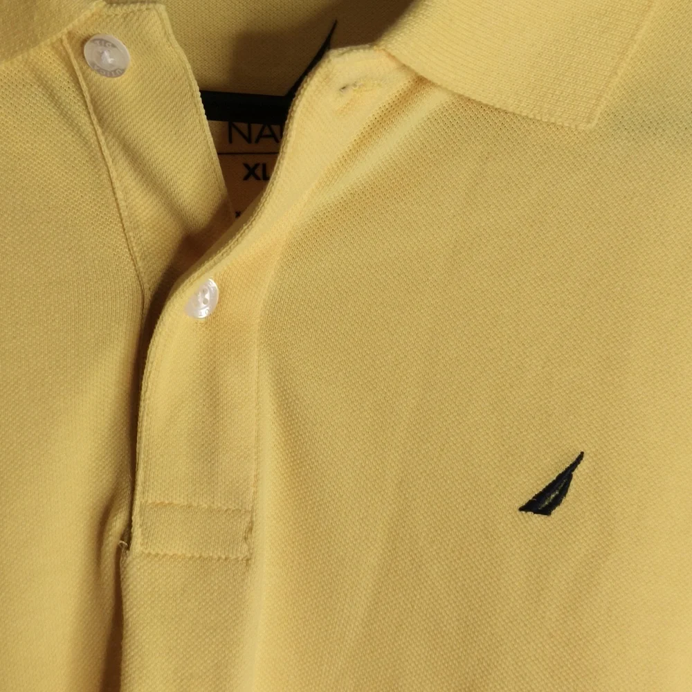 Boys Yellow Nautica Polo